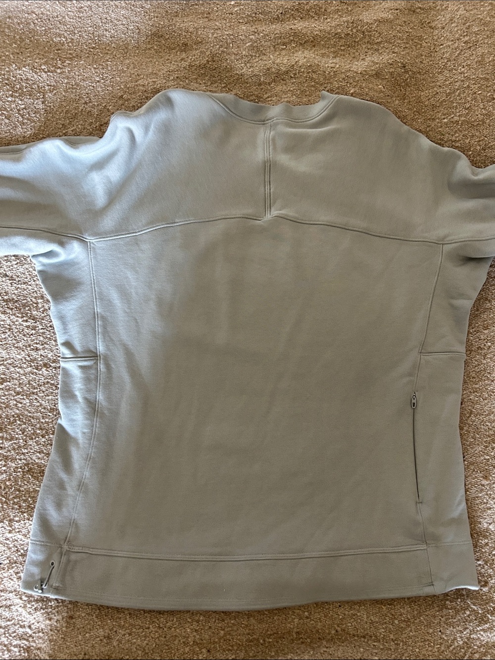 lululemon athletica Grey Crewneck Sweatshirt with pocket - Picture 6 of 7